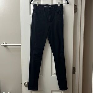 Fleece Lined Black Jeans Size 0